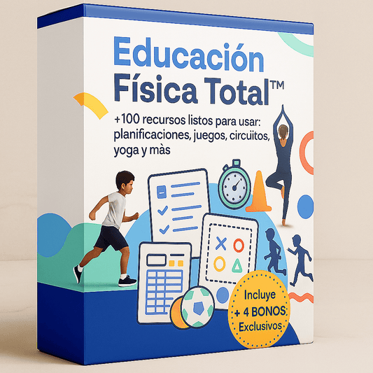 Pack Educación Física Total + 4 BONOS + 250 VIDEOS