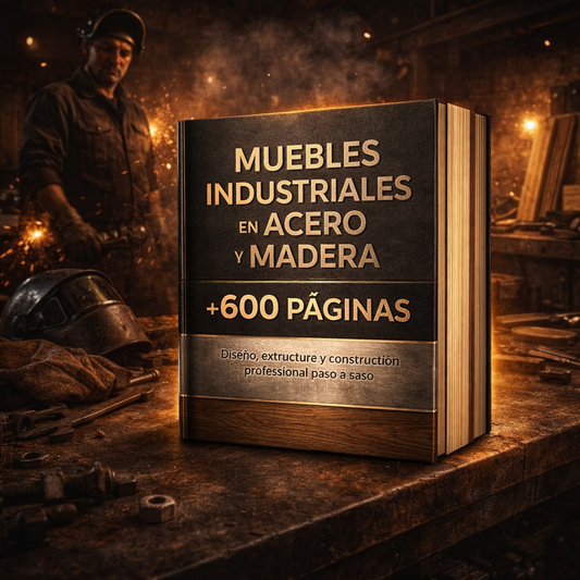 Muebles Industriales en Acero y Madera - 600 páginas